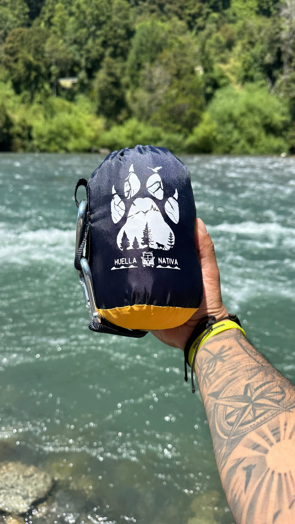 HAMACA KIT NOMADE AMARILLA