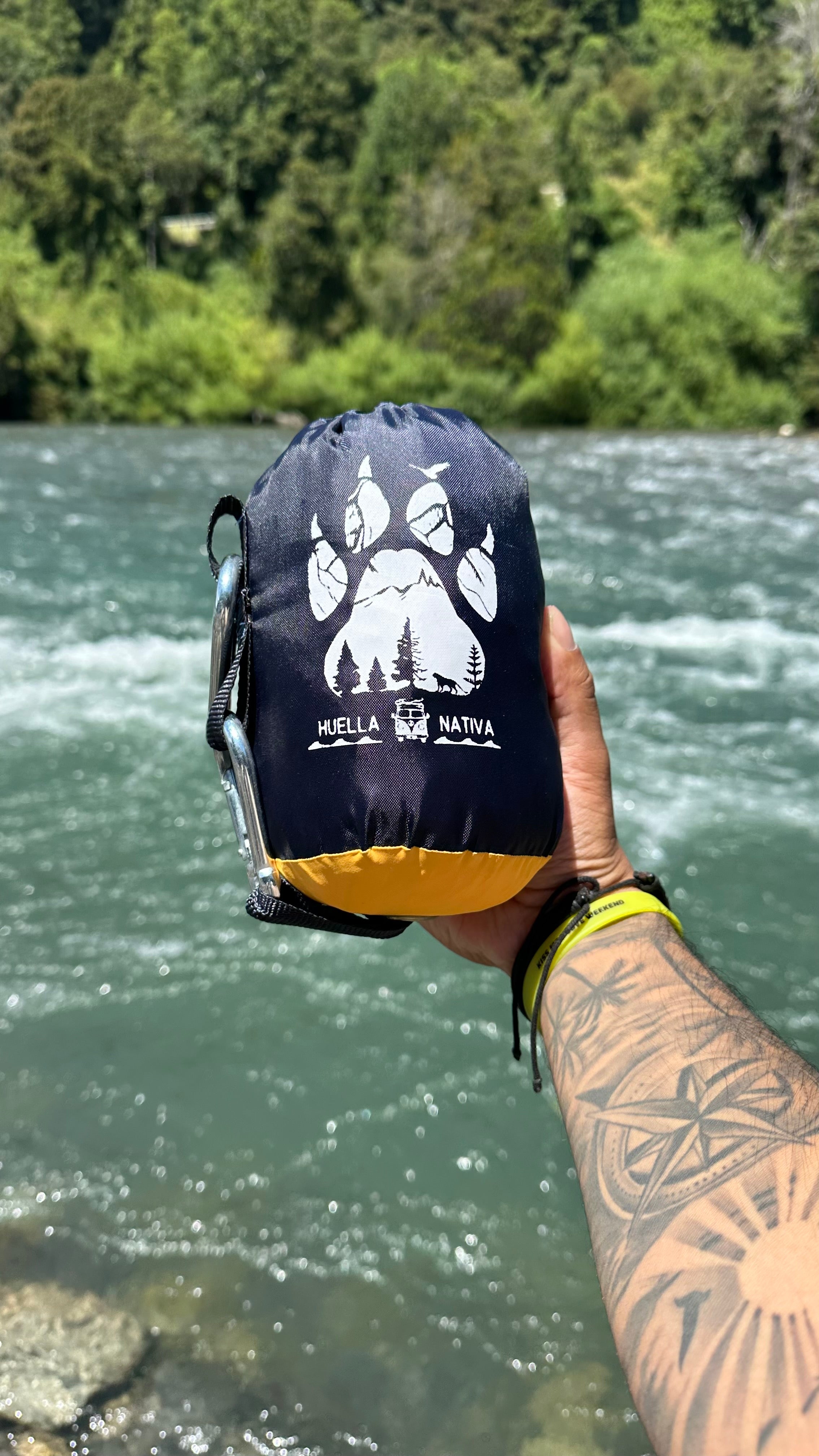 HAMACA KIT NOMADE AMARILLA