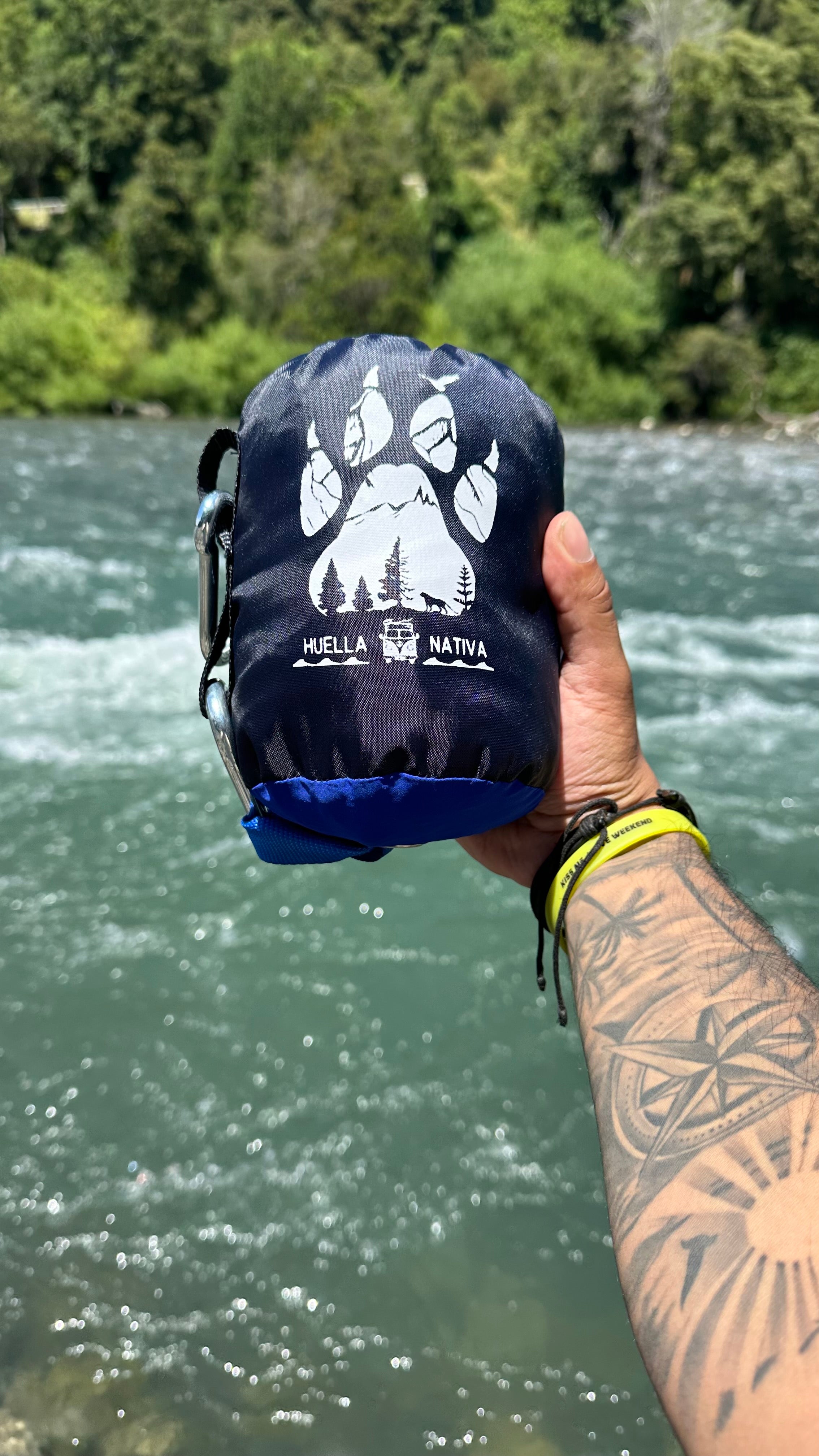 HAMACA KIT NOMADE AZUL