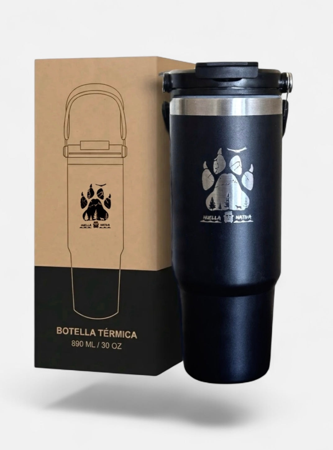 VASO TERMICO NEGRO